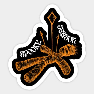 Spooky Season Voodoo Sticker